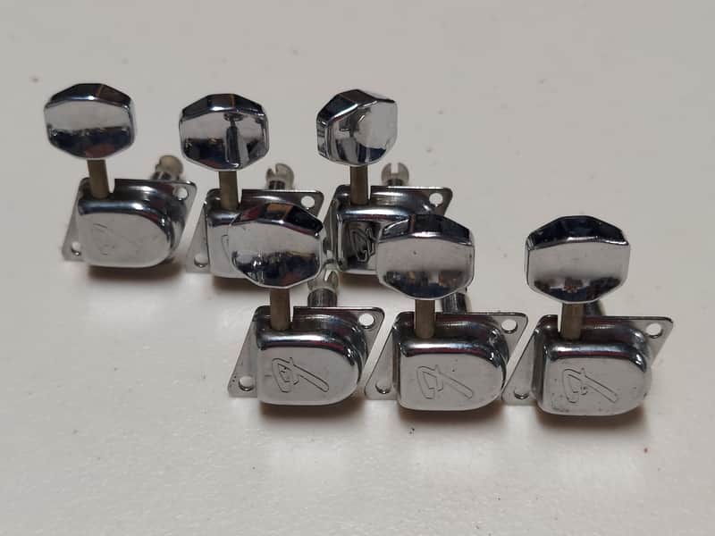 1967-73 Fender F Tuners Set For Stratocaster Telecaster image 1