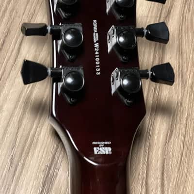 ESP LTD EC-1000 Evertune in Dark Brown Sunburst image 7