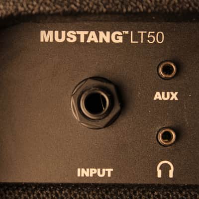 Fender Mustang LT50 50-Watt 1x12" Digital Modeling Guitar Combo 2020 - Present - Black image 8