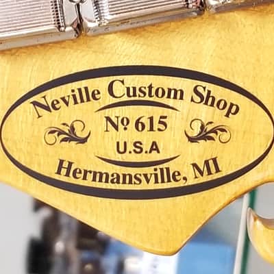2026 Neville Guitars S-Style Custom Shop #615 in Matte Dakota Red, Excellent Condition with Hard Case! image 6