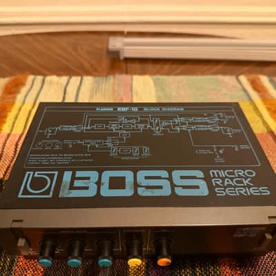 Boss RBF-10 Micro Rack Series Flanger 1985 - 1986 - Black image 2