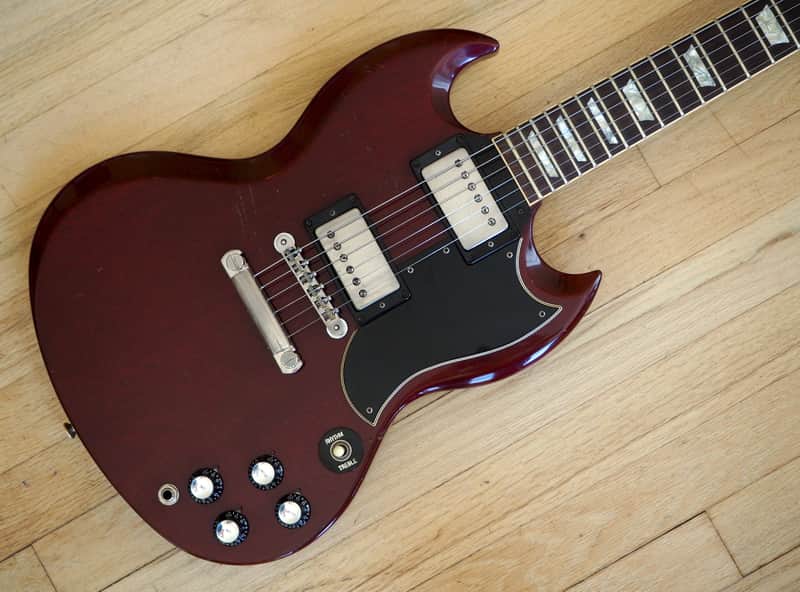 1987 Gibson SG Standard '61 Vintage Reissue Guitar Cherry Tim Shaw PAF w/ohsc image 1