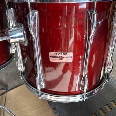Yamaha 1984 Recording Custom Cherry Drum Set image 13