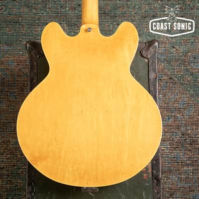 1990 Epiphone Casino Natural Pre-Elitist made in Japan w/ Bigsby image 8