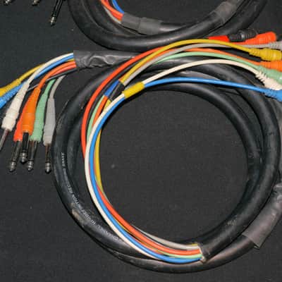 Hosa Various Patch Snakes 1/4-TS-RCA-TRS+Inserts image 3