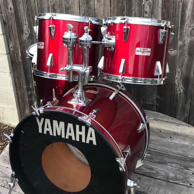 Yamaha Stage 5000 Series Drum Set 80’s (MIJ)Beech & Mahogany Shells image 6