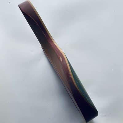 Green Burst Guitar Tiger Maple Top Mahogany Body image 3