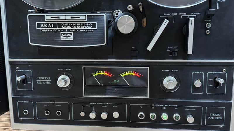 AKAI GX-1820D Reel to Reel & 8-Track Recorder –Tested - AS-IS | Reverb