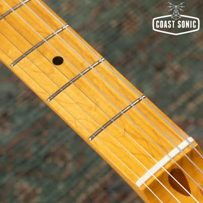 2012 Fender '57 Reissue Stratocaster ST57 Made in Japan - Cherry Sunburst image 12