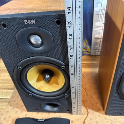 bowers wilkins Bookshelf speakers DM601 S2 Made In England Cherry Audiophile B&W image 7