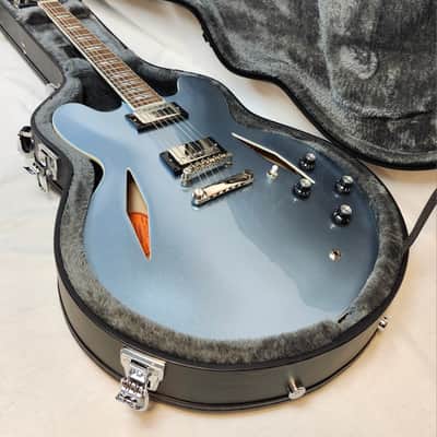 Epiphone Dave Grohl DG-335 Hollowbody Guitar, Pelham Blue W/HSC 2025 image 2