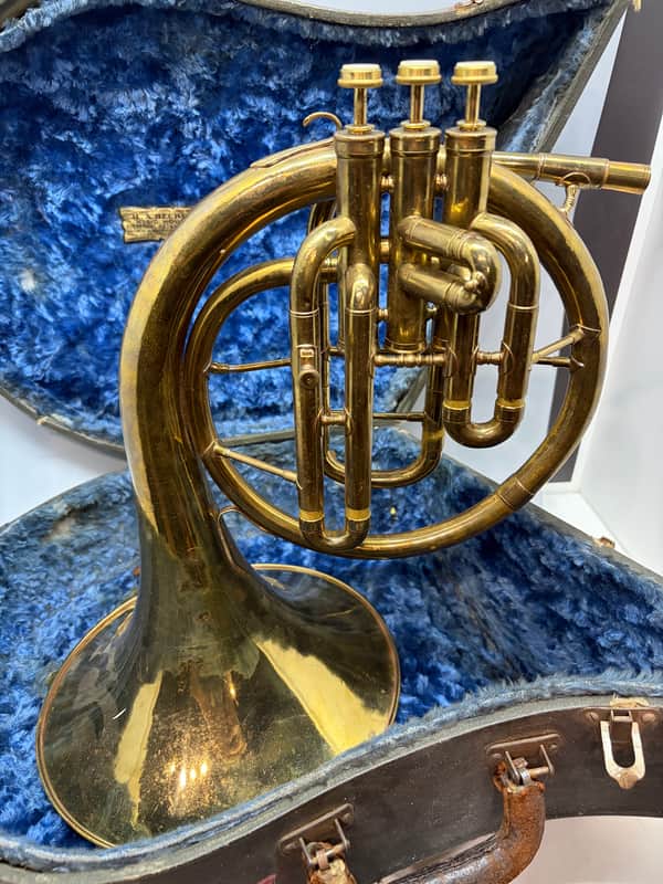 Vintage Historic Selmer Mersel American Concert Circular Mellophone 1900-1920s Brass Mellophone French Horn Style Horn! image 1