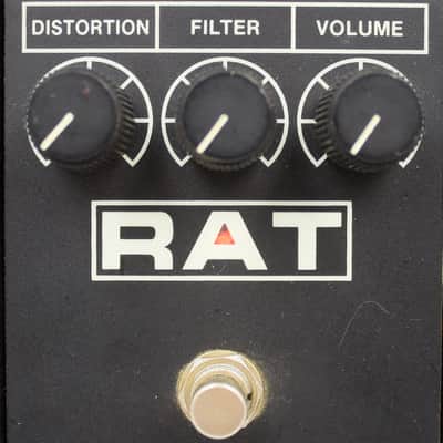 ProCo RAT Made in USA OP07DP Distortion Guitar Effect Pedal 256626 image 3