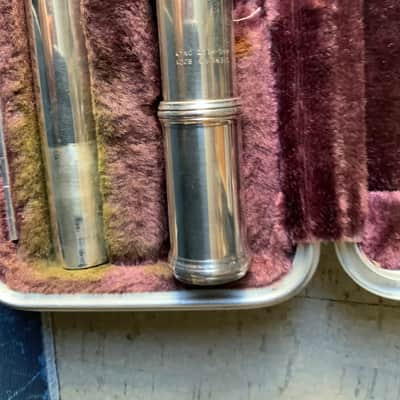 Armstrong Model 81 Sterling Silver Open-Hole Flute, Inline G image 2
