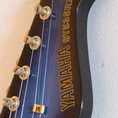 Used Yamaha ST535RX 80s MIJ Strat HSS Blueburst image 18