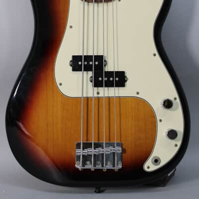 2012 Fender Standard Precision Bass MIM Sunburst Finish image 2