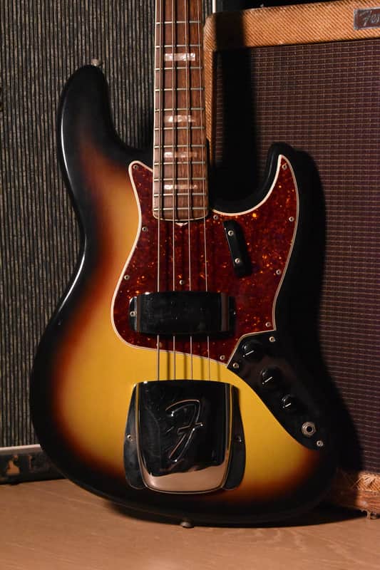 Fender jazz bass 1966 - sunburst image 1