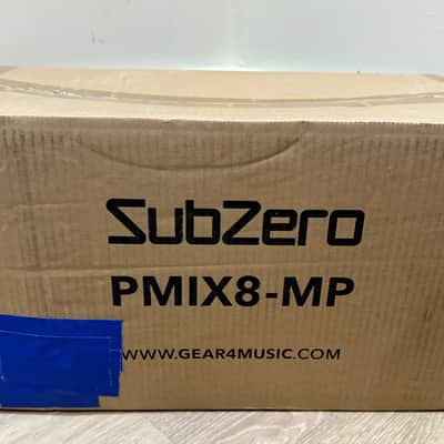 SubZero SZ-PMIX8-MP3 8 Channel Powered Mixer 2018 image 2