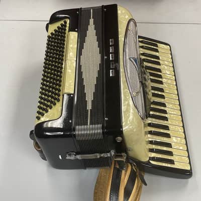 Iorio Candido Accordion - Black and Pearl image 5