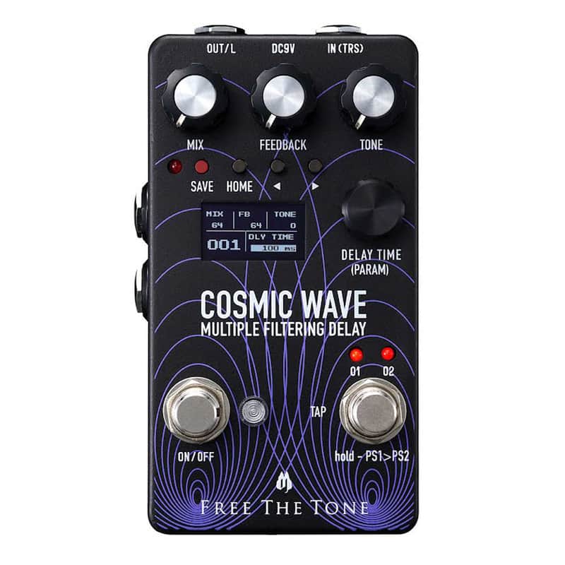 Free The Tone Cosmic Wave CW-1Y Multiple Filtering Delay Pedal image 1