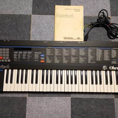 🎹 Oberheim Matrix-6 | Vintage Analog Polyphonic Synthesizer | Serviced | Factory Patches | Original Manual Included |