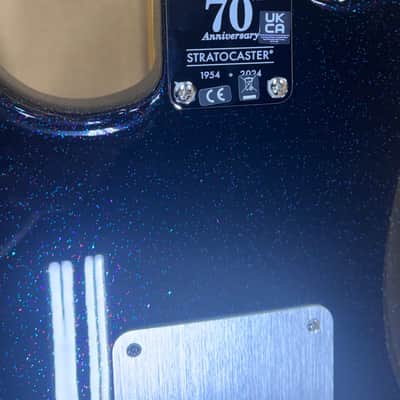 Fender 70th Anniversary Player Stratocaster 2024 - Nebula Noir image 6