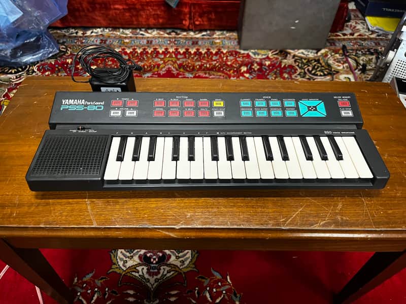 Yamaha PSS-80 Portasound Mini Keyboard Synth 1980s image 1