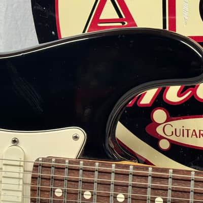 Fender USA Stratocaster Plus Guitar with TKL Case 1993 - Black / Rosewood fingerboard image 3