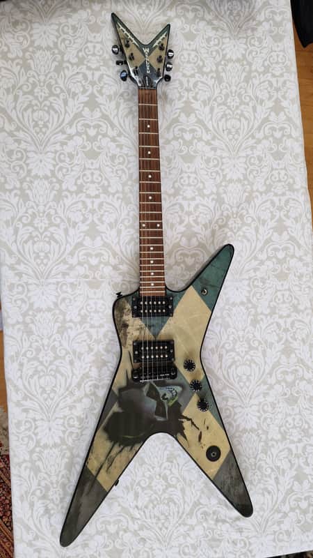 Washburn Dime Darrell Signature Limited Edition Skull Graphic