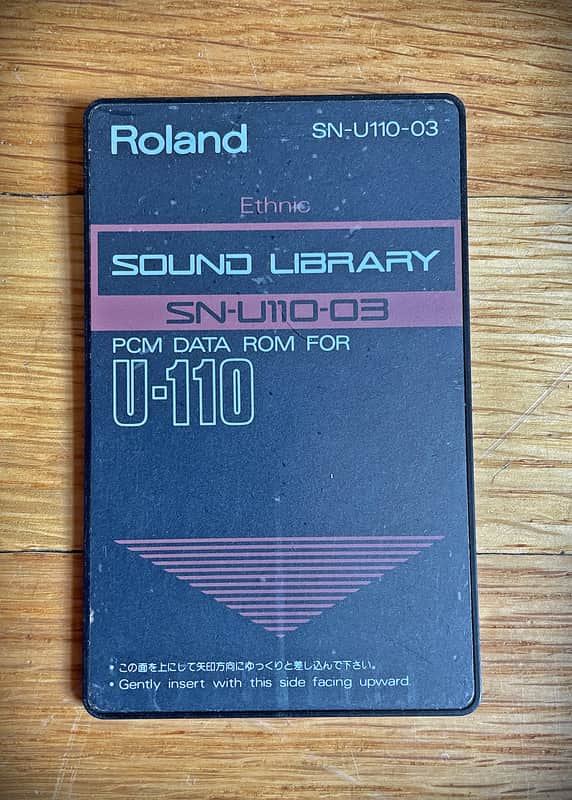 6 Roland U-110 PCM Data Sound Expansion Card Lot [see video] | Reverb