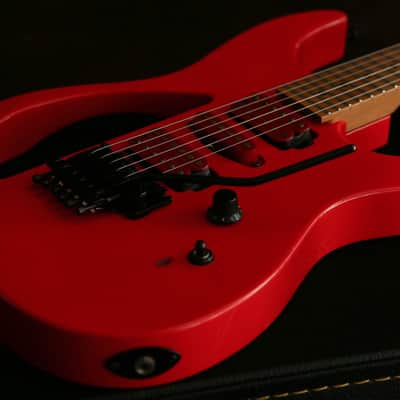 Kramer CK110 Tatsuya Signature Model Red/Orange & Kinsman Hard Case image 2