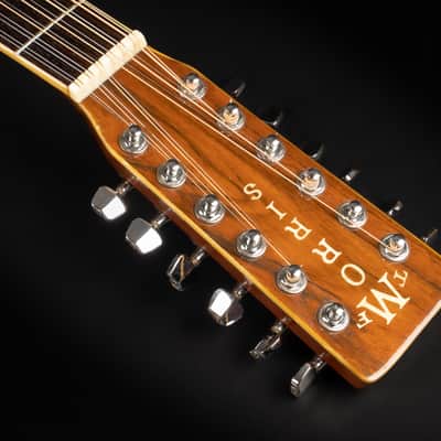 1979 Morris B-50 - Natural | Vintage Japan Post Lawsuit D-41 Dreadnought 12-String Acoustic Guitar 3-Piece Back Jacaranda | Case image 9