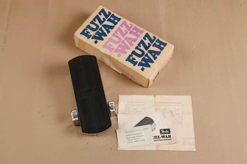 Vintage 1960's Fender Fuzz Wah effect pedal image 1