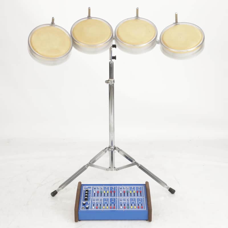Pollard Syndrum 477 Quad Drum Synth Trigger Kit w/ Stand & Road Case #37407 image 1