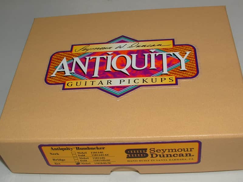 Seymour Duncan Antiquity Humbucker Set  (Nickel)  11018-05-Nc  New with Warranty image 1