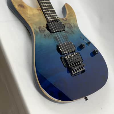 ESP E-II SN-2 Blue Natural Fade Electric Guitar + Hard Case MIJ SN2 SNII SN 2 image 11