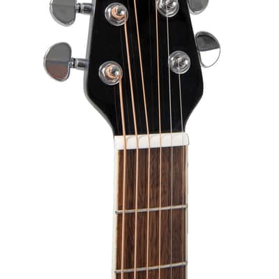 Ovation Applause Wood Classic Dreadnought Black Gloss Electro (AED96-5HG) image 5