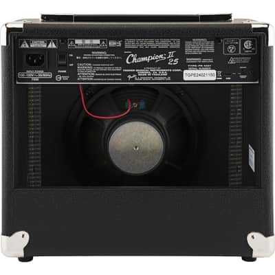 Fender CHAMPION II 25 1x8" 25-Watt Solid State Guitar Amplifier Combo image 3