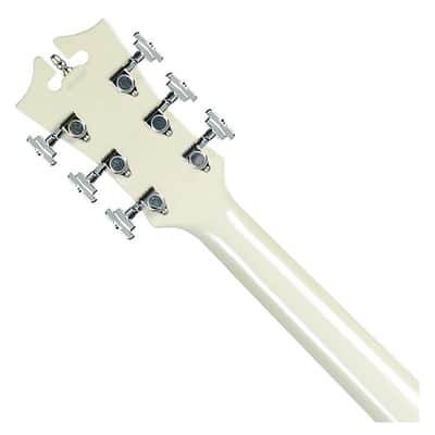 D'Angelico Premier DC w/ Stairstep Tailpiece - Champagne - Open Box image 5