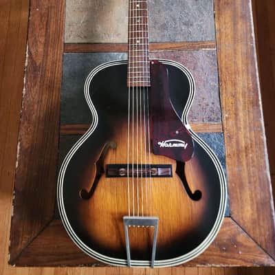 Harmony H1215 hollowbody archtop vintage '60s - sunburst image 2