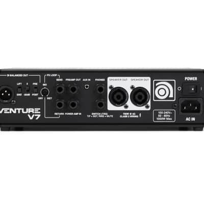 Ampeg Venture V7 700-Watt Bass Amp Head 2023 - Present - Black image 2
