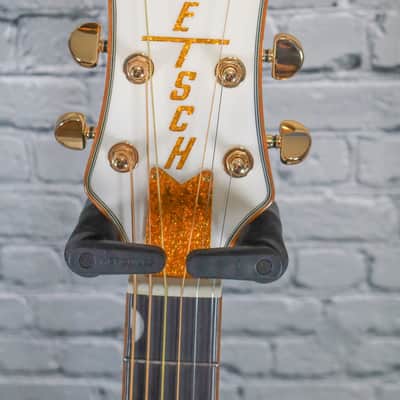 Gretsch G5021WPE Rancher Penguin Parlor Acoustic/Electric Guitar with Fishman Pickup System 2017 - White image 3