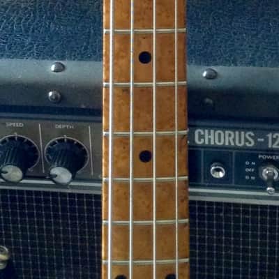 Musicman Stingray Bass 4 string 1987 Black....fantastic Flea Tone image 5