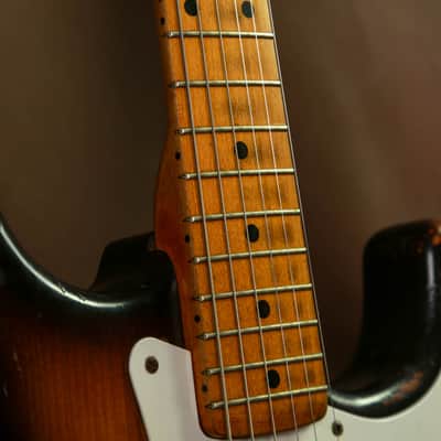 1954 Fender Stratocaster Early Serial #0071 Sunburst Electric Guitar Original image 21