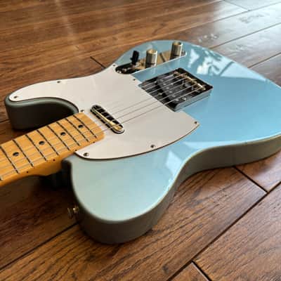 2017 Fender Classic 70s Telecaster CL70TL Electric Guitar Mystic Ice Blue MIJ Japan image 8