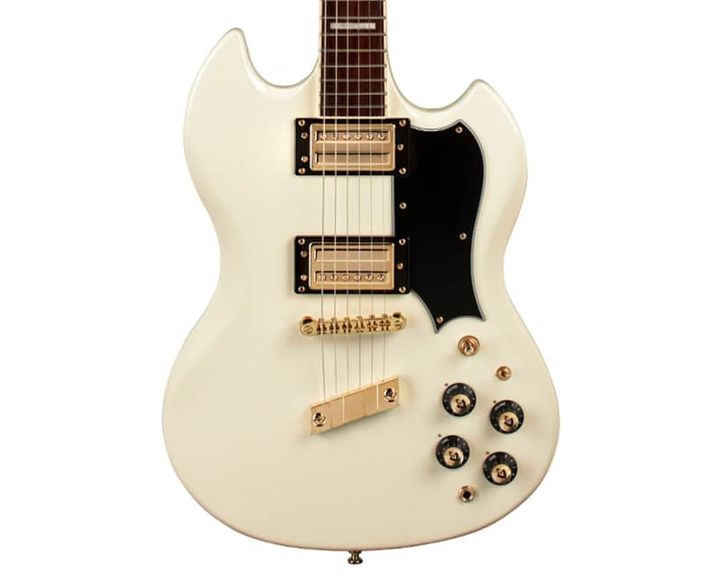 Guild Polara Kim Thayil Signature Guitar - Vintage White image 1