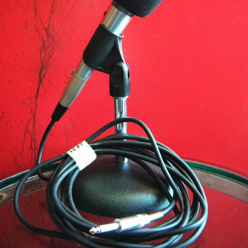 1970s Electro-Voice 671 Cardioid Dynamic Microphone Chrome