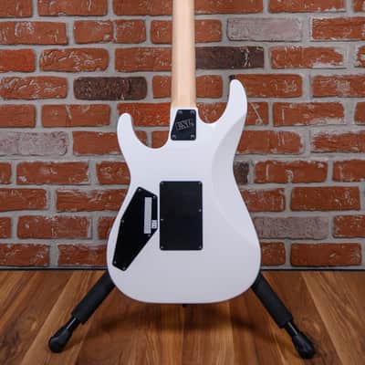 ESP Custom Shop M-II HSS Snow White with Queensryche Triryche Empire Logo 2026 w/OHSC image 7