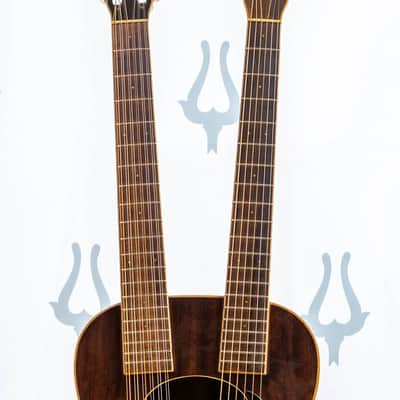 Daion THE '80W Doubleneck (6/12 String) Acoustic Early 1980s - Canada Market AY380D image 2