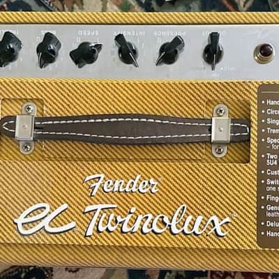 Fender EC Twinolux Eric Clapton Signature Combo w/Custom Duck Bros road case image 9